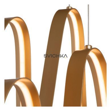 Подвесной светильник Lucide LAMBADA LED Dim. 2x55W 2700K/3200K Matt Gold / Brass