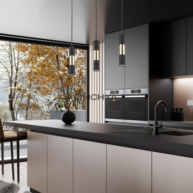 Подвесной светильник TK Lighting VIVIEN 3 Black/Gold