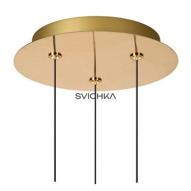 Подвесной светильник Lucide KLIGANDE &Oslash; 25 cm LED Dim. 3x8W 2700K Matt Gold / Brass