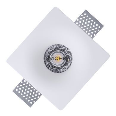 Світильник точковий врізний KLOODI KD-GIPS SQ120 H45, Білий