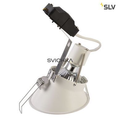 Світильник вбудований SLV HORN-A GU10 113151, Білий, Білий, Білий, Білий