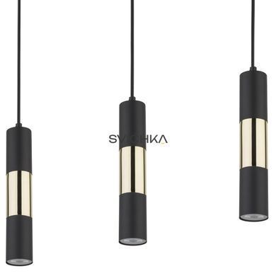 Подвесной светильник TK Lighting VIVIEN 3 Black/Gold