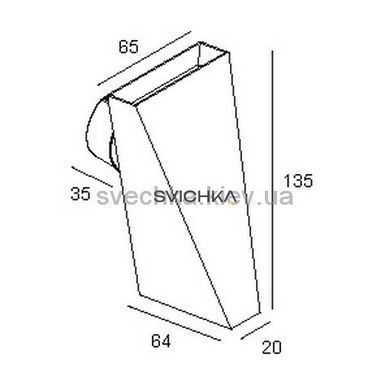 Бра Delta Light TOPIX WW 304 17 02 W