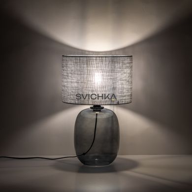 Настільна лампа TK Lighting MELODY, Smoky/Gray
