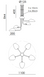 Люстра Aromas Kezo 5, Beige
