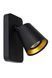 Бра Lucide TURNON LED Dim to warm GU10 1x5W 2200K/3000K Black, BLACK