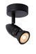 Стельовий точковий світильник Lucide CARO &Oslash; 9 cm 1xGU10 Black, BLACK