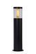 Вуличний стовпчик Lucide FEDOR 1xE27 IP44 Black, BLACK