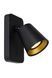 Бра Lucide TURNON LED Dim to warm GU10 1x5W 2200K/3000K Black, BLACK