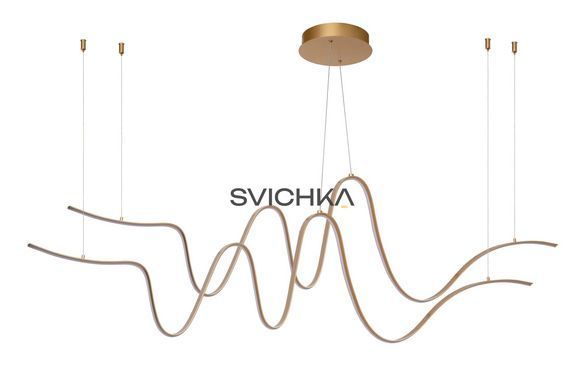 Подвесной светильник Lucide LAMBADA LED Dim. 2x55W 2700K/3200K Matt Gold / Brass