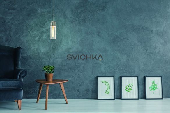Підвісний світильник Eglo ZACHARO 96941, Нікель, Прозорий