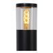 Вуличний стовпчик Lucide FEDOR 1xE27 IP44 Black, BLACK