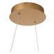 Подвесной светильник Lucide LAMBADA LED Dim. 2x55W 2700K/3200K Matt Gold / Brass, Matt Gold / Brass, Matt Gold / Brass, Matt Gold / Brass