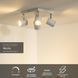 Стельовий точковий світильник Lucide RILOU LED Dim. GU10 4x5W 3000K White, WHITE