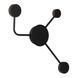 Настінний світильник Lucide JAYDEN LED 3x3,3W 3000K Black, BLACK