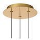 Подвесной светильник Lucide KLIGANDE &Oslash; 25 cm LED Dim. 3x8W 2700K Matt Gold / Brass, Matt Gold / Brass, Прозрачный, Matt Gold / Brass