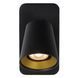 Бра Lucide TURNON LED Dim to warm GU10 1x5W 2200K/3000K Black, BLACK