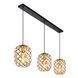 Подвесной светильник Lucide WOLFRAM 3xE27 Matt Gold / Brass, Matt Gold / Brass