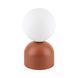 Настільна лампа TK Lighting MIKI, Terracotta