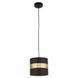 Підвісний світильник TK-Lighting PARIS 1, Black/Gold, Чорний; золотий, Чорний, Золотий, Чорний