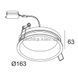 Точечный светильник Delta Light DIRO SBL M 202 296 83 W
