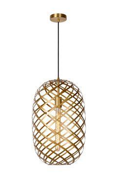 Підвісний світильник Lucide WOLFRAM &Oslash; 32 cm 1xE27 Matt Gold / Brass, Matt Gold / Brass, Matt Gold / Brass, Matt Gold / Brass