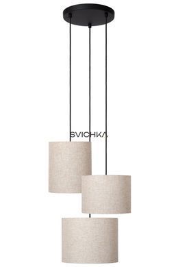 Подвесной светильник Lucide MAYA &Oslash; 46 cm 3xE27 Cream