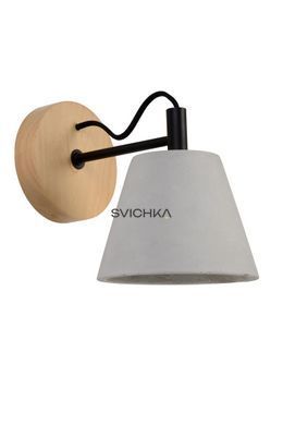 Настінний світильник Lucide POSSIO 1xE14 Grey, Grey, Сірий, Сірий
