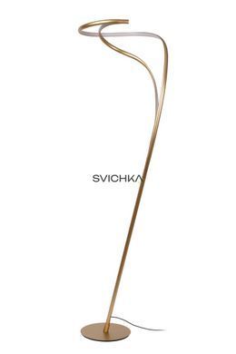 Торшер Lucide SARDANA &Oslash; 44 cm LED Dim. 1x28W 2700K Matt Gold / Brass, Matt Gold / Brass, Matt Gold / Brass, Прозорий, Прозорий