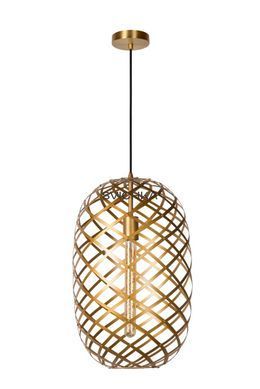 Подвесной светильник Lucide WOLFRAM &Oslash; 32 cm 1xE27 Matt Gold / Brass