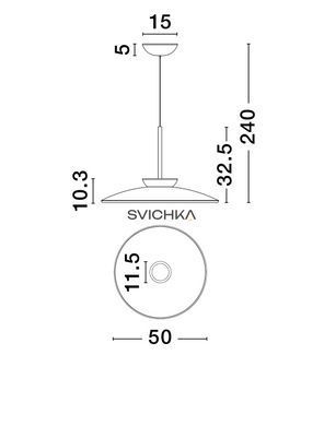 Підвісний світильник Nova luce ESTI, Nickel/Smokey