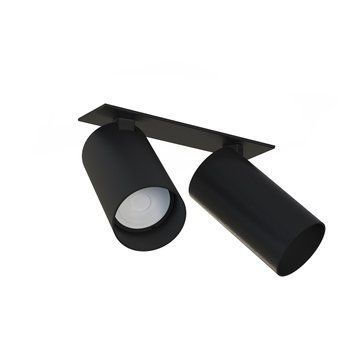 Світильник Nowodvorski MONO SURFACE II BLACK PL, Чорний, Чорний, Чорний
