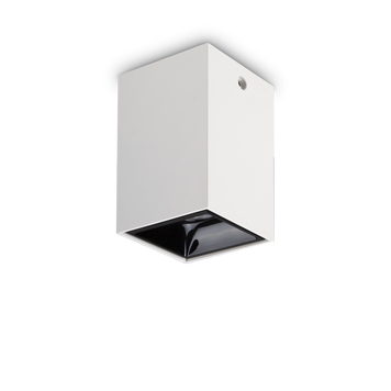 Стельовий світильник Ideal Lux NITRO 15W SQUARE, Белый;Черный, Білий, Чорний, Білий, Білий