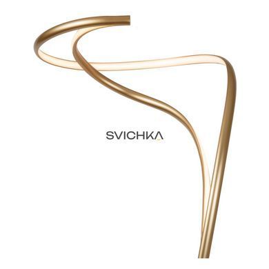 Торшер Lucide SARDANA &Oslash; 44 cm LED Dim. 1x28W 2700K Matt Gold / Brass, Matt Gold / Brass, Matt Gold / Brass, Прозорий, Прозорий