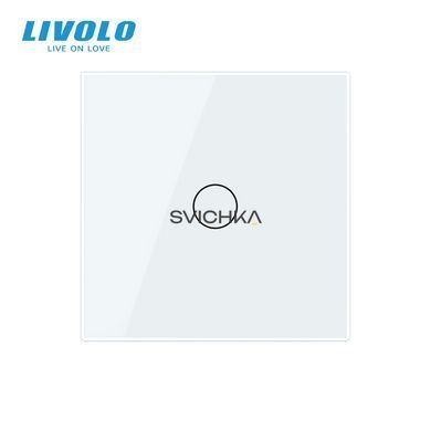 Сенсорный проходной/перекрестный выключатель 1 сенсор Livolo