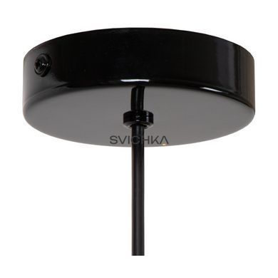 Подвесной светильник Lucide MACARONS &Oslash; 24,5 cm 1xE27 Black