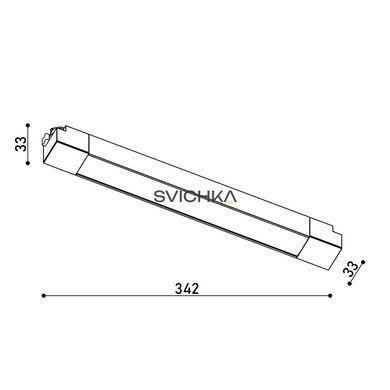 Светильник трековый однофазный KLOODI KD-LINE TR342 PC 20W 3K WH