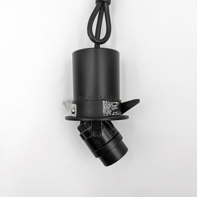 Вбудований світильник Skarlat RSL74162 3W BK 4000K, Чорний, 49