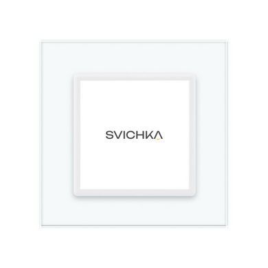 Рамка 1-постова LIVOLO, загартоване скло, біла, 80&times;80 мм (VL-P7E-2W)