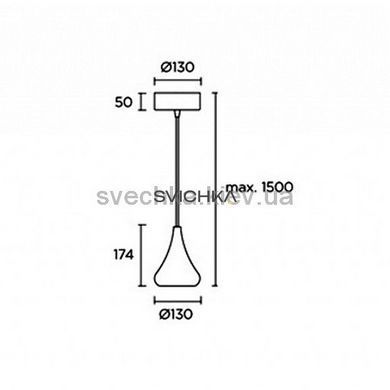 Підвісний світильник Leds-C4 Cherry 00-5346-F5-F5