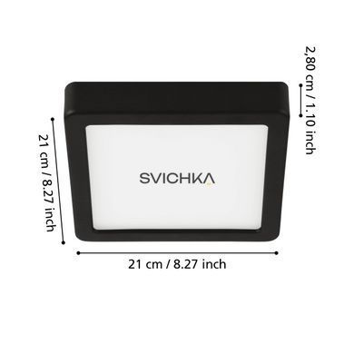 Стельовий світильник EGLO 99244 FUEVA 5, 17W, 3000K, Black