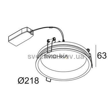 Точечный светильник Delta Light DIRO SBL L 202 297 83 W