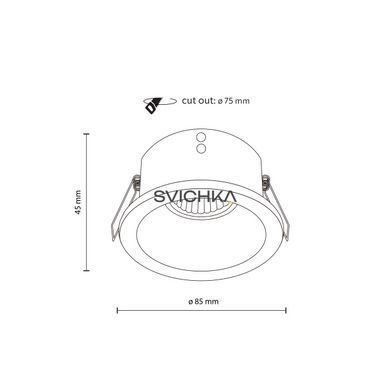 Точковий світильник TK-Lighting 10578 OPTI, White
