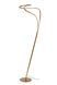 Торшер Lucide SARDANA &Oslash; 44 cm LED Dim. 1x28W 2700K Matt Gold / Brass, Matt Gold / Brass, Matt Gold / Brass, Прозорий, Прозорий