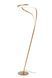 Торшер Lucide SARDANA &Oslash; 44 cm LED Dim. 1x28W 2700K Matt Gold / Brass, Matt Gold / Brass, Matt Gold / Brass, Прозорий, Прозорий