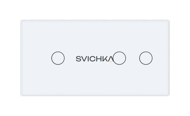 Умный сенсорный ZigBee выключатель 3 сенсора Livolo