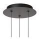 Подвесной светильник Lucide KLIGANDE &Oslash; 25 cm LED Dim. 3x8W 2700K Black, BLACK, Прозрачный, Черный