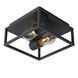 Потолочный светильник для ванной Lucide CARLYN 2xE14 IP54 Black, BLACK, Черный, Черный