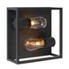 Потолочный светильник для ванной Lucide CARLYN 2xE14 IP54 Black, BLACK, Черный, Черный