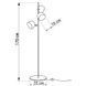 Торшер Imperium Light Catrine, Black